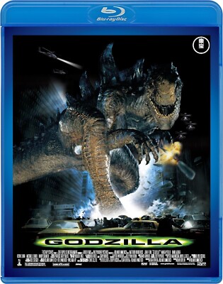 New GODZILLA 1998 TOHO Selection Blu-ray Japan English TBR-29108D 4988104121080-image
