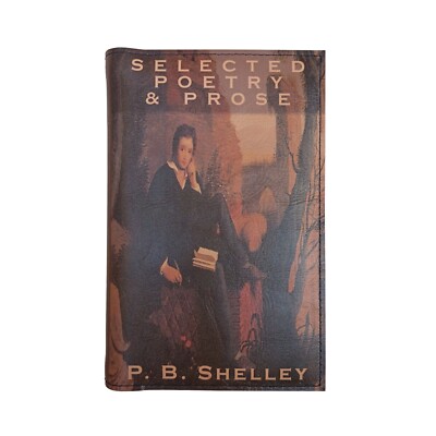 Selected Poetry And Prose - Leather Covered Hardback Book Personalized Gift-image