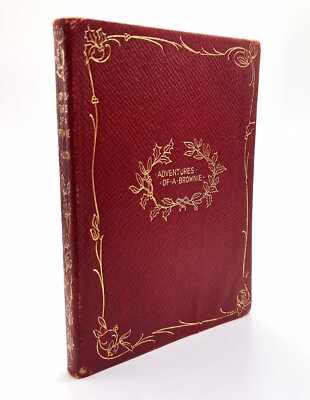 Adventures of a Brownie by Dinah Mulock ARIEL BOOKLET Red Leather Putnam's Sons-image