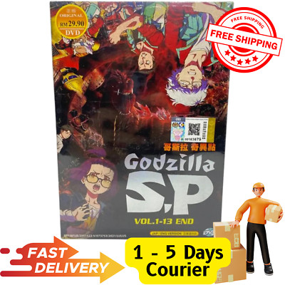 GODZILLA S.P  TV SERIES VOL.1-13 END DVD ANIME ENGLISH DUBB FREE SHIP FROM USA-image