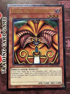 Exodia The Forbidden One - OP25-EN001 - Ultimate Rare - NM-image