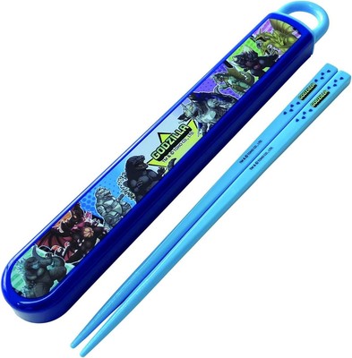 TOHO Godzilla slide chopsticks & case set GODZILLA BATTLE LINE-image