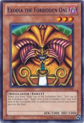 Exodia the Forbidden One - DL11-EN006 - Rare PL Yugioh Promos Yu-Gi-Oh!-image
