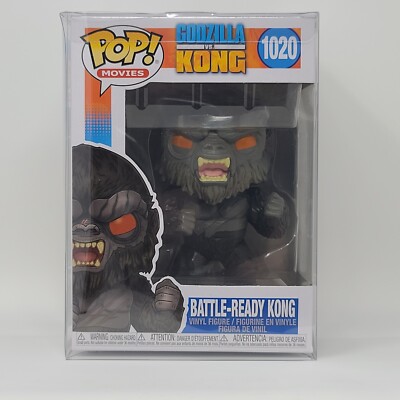 Funko Battle Ready Kong 1020 Godzilla vs Kong with Protector Box-image