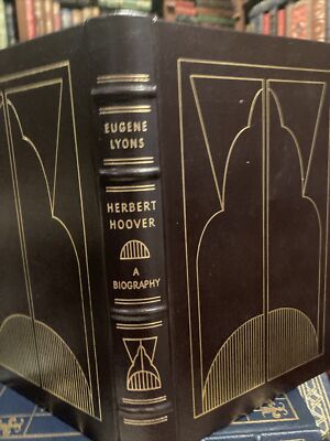Easton Press: PRESIDENT HERBERT HOOVER: GREAT DEPRESSION: QUAKER: STANFORD U-image