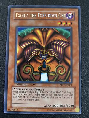 Yu-Gi-Oh! TCG Exodia the Forbidden One Master Collection Volume 1 MC1-EN001...-image