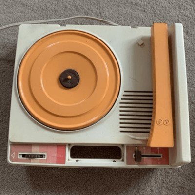 Vintage 1978 Fisher Price Record Player Phonograph-No Lid-image