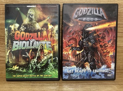 Godzilla vs Biollante DVD 1989 RARE Out of Print + Godzilla 2000 DVD 🇯🇵 🔥-image