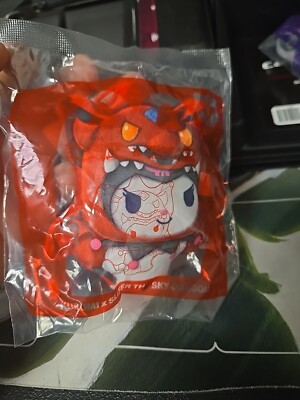 Yugioh x Hello Kitty Sanrio McDonald’s Toy - Kuromi x Slifer The Sky Dragon -image