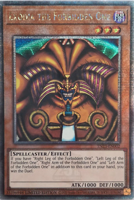 Exodia The Forbidden One - TN23-EN002 - Quarter Century Secret Rare - Yugioh TCG-image