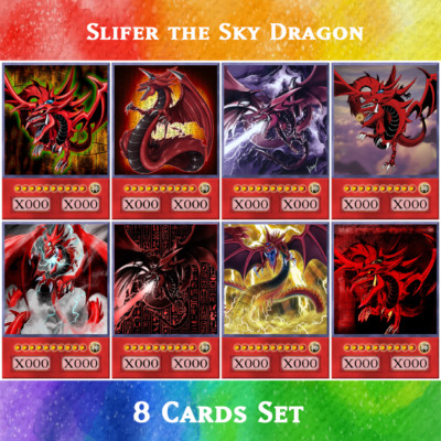 Orica Divine Slifer the Sky Dragon - 8 cards set (Anime Art)-image