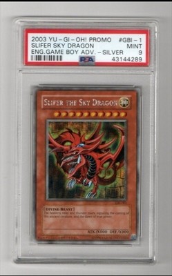 YU-GI-OH! Slifer The Sky Dragon Gbi Secret Psa 9-image