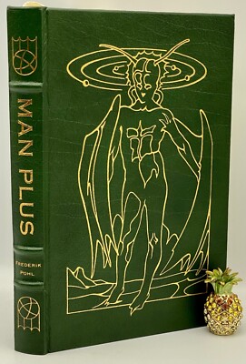 Easton Press MAN PLUS Frederik Pohl Collectors Edition SCI-FI Leatherbound Book-image