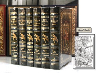 TARZAN OF THE APES SERIES - Easton Press - Edgar Rice Burroughs SEALED-image