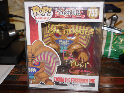 Yu-Gi-Oh Anime Exodia The Forbidden One Funko POP #755 Signed by Dan Green-image