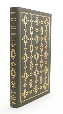 Young Lonigan James T Farrell Signed Franklin Library Vtg Leather 1979 Limited -image