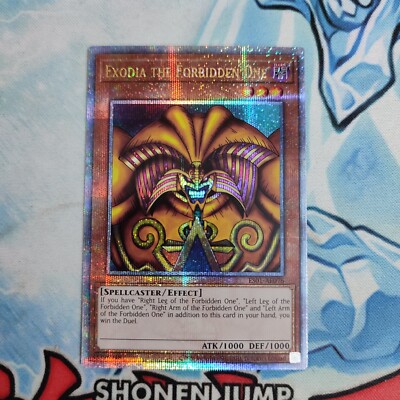 Yugioh Asian English Exodia The Forbidden One ES01-AE076 QCSE Original-image
