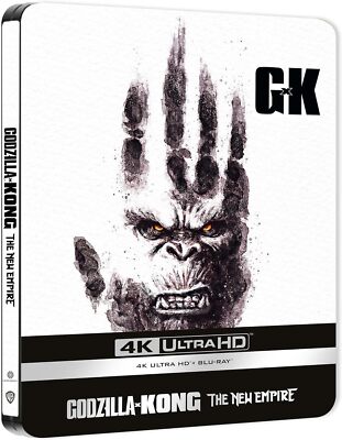Godzilla x Kong: The New Empire Steelbook Unite 4K Ultra HDBlu-ray Region Free-image
